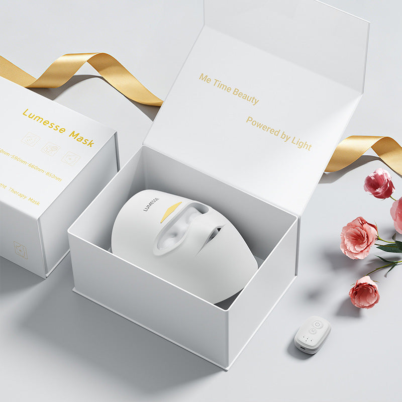 4-Spectrum LED Light Therapy Facial Mask
